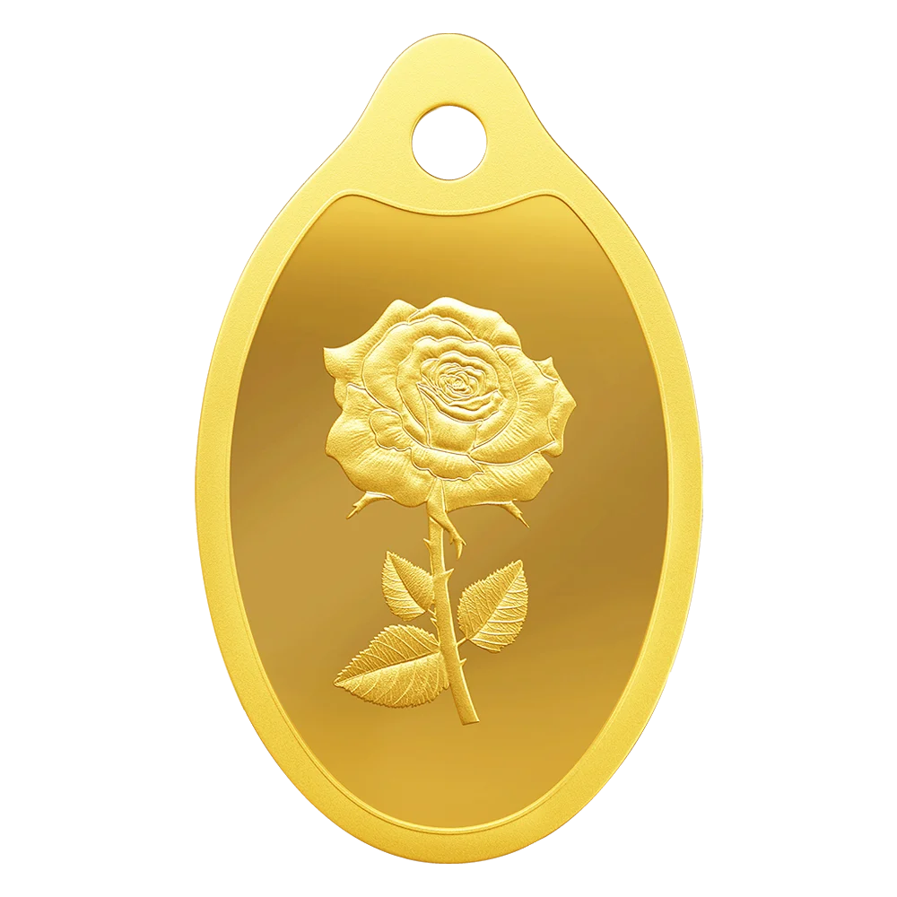 Rose Pendant Gold 24K 2 GM (999.9)01.webp